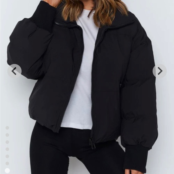 Black puffer jacket - Picture 7 of 7